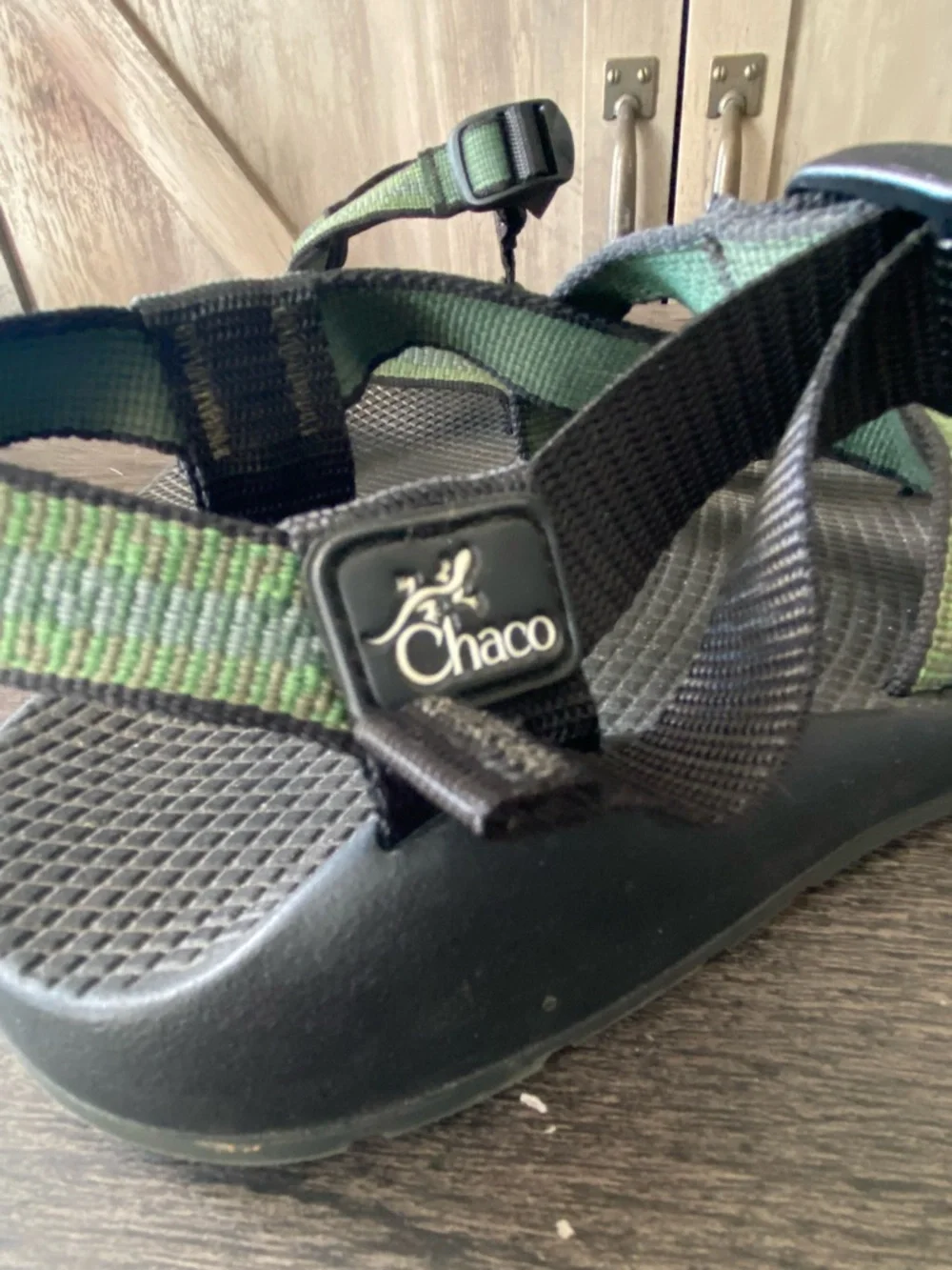 Chaco Strappy Green Summer Hiking Sandals Women’s Size 7 - Picture 14 of 14
